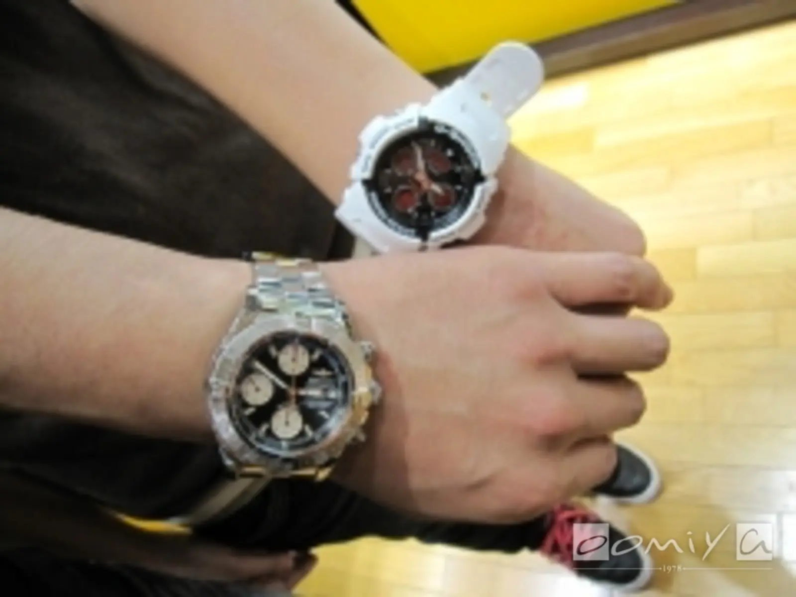 お客様の声：2009年05月30日正典 様＆水甫 様 ブライトリング
G-SHOCK | 和歌山本店