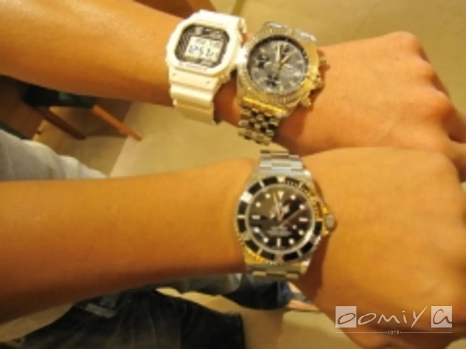 お客様の声：2009年07月20日小傳良真 様＆川脇洋太 様 ロレックス
G-SHOCK | 和歌山本店
