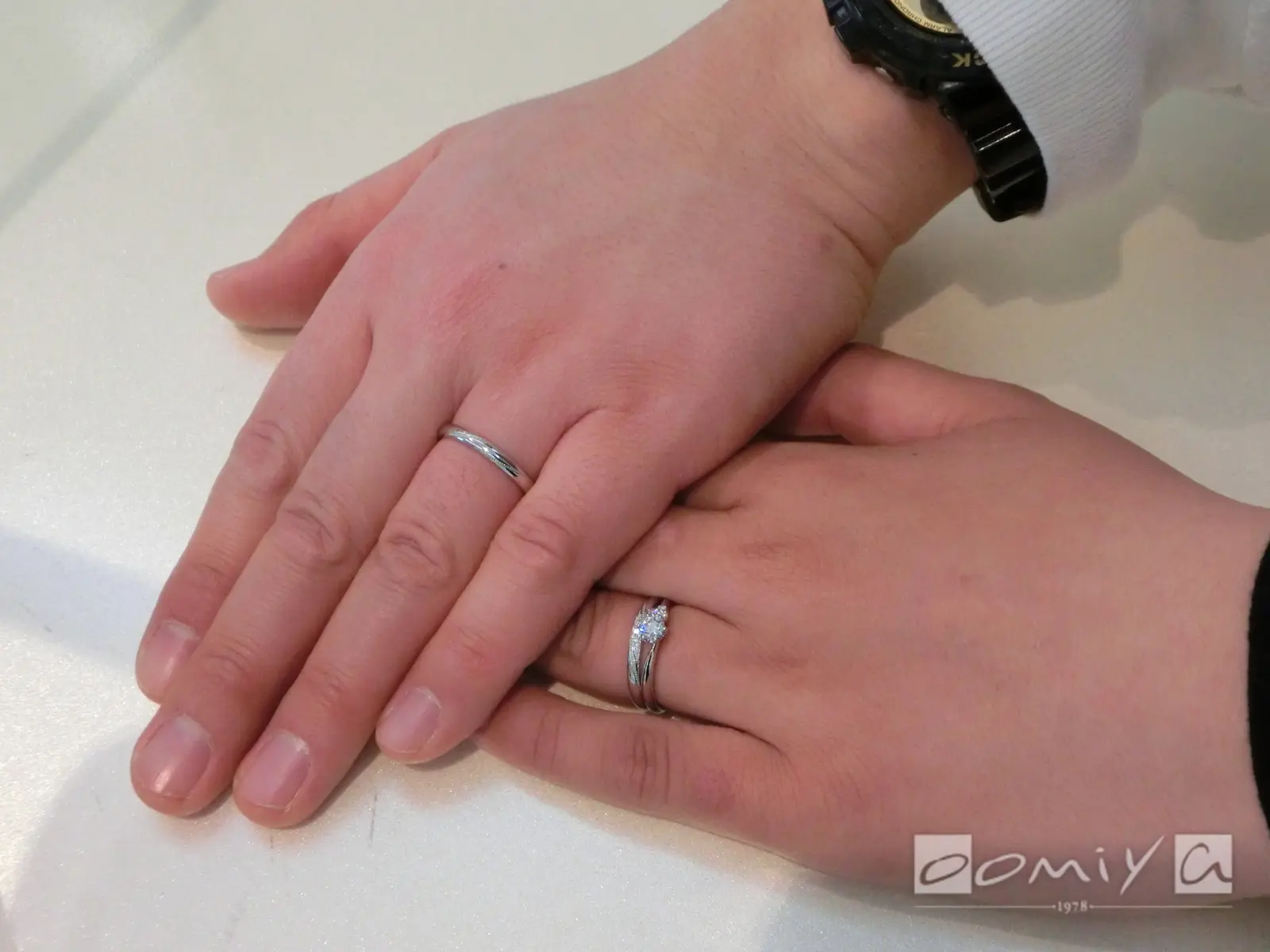 お客様の声：2014年03月15日けいご 様＆ひとみ 様 カフェリング
ディズニー　スチームボートウィリー | 和歌山本店