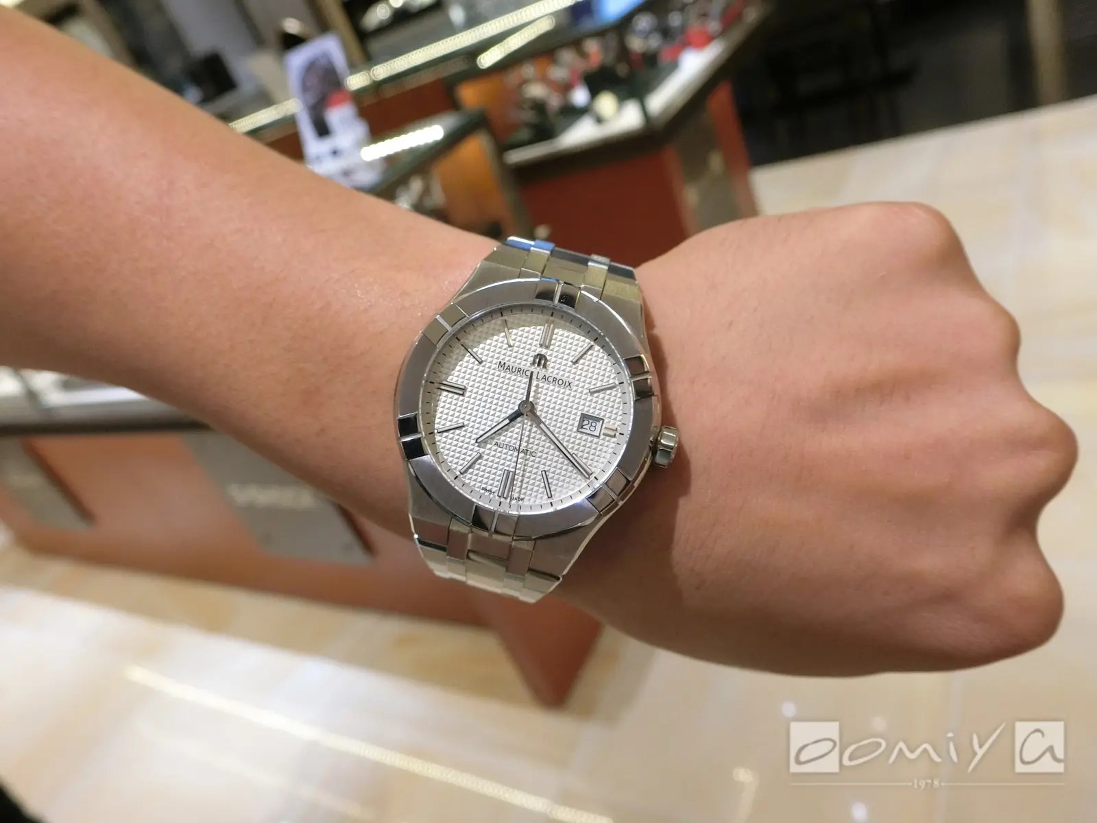 お客様の声：2018年07月28日浩輝 様＆ 啓造 様 エドックス
モーリス・ラクロア | 心斎橋店