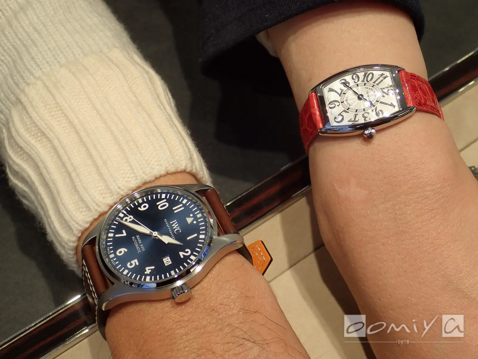 お客様の声：2018年12月16日Sご夫妻様 アイ・ダブリュー・シー
フランク ミュラー | 和歌山本店