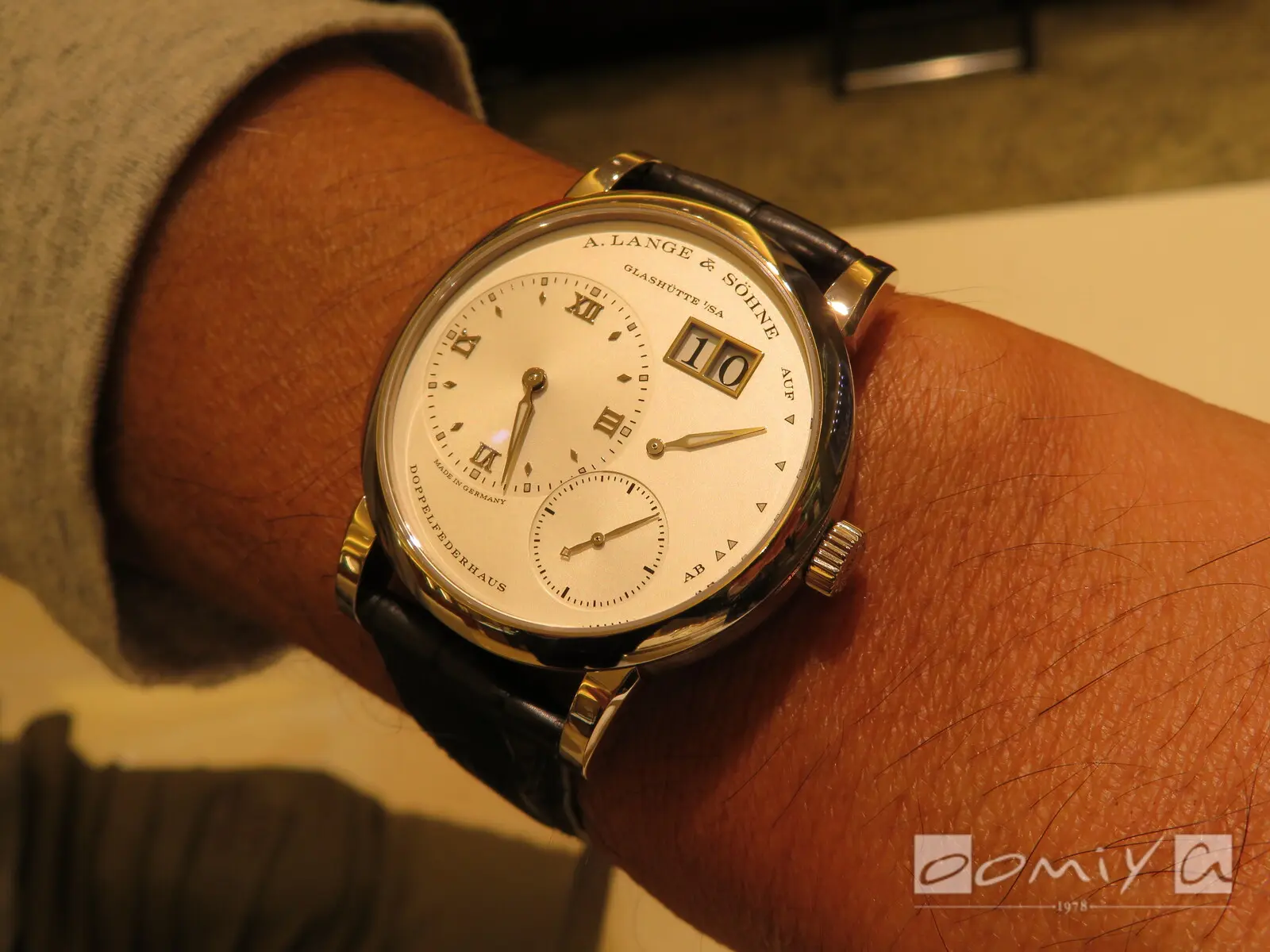 お客様の声：2019年11月10日Y.O 様 A.ランゲ＆ゾーネ
オッソ イタリィ | 心斎橋店