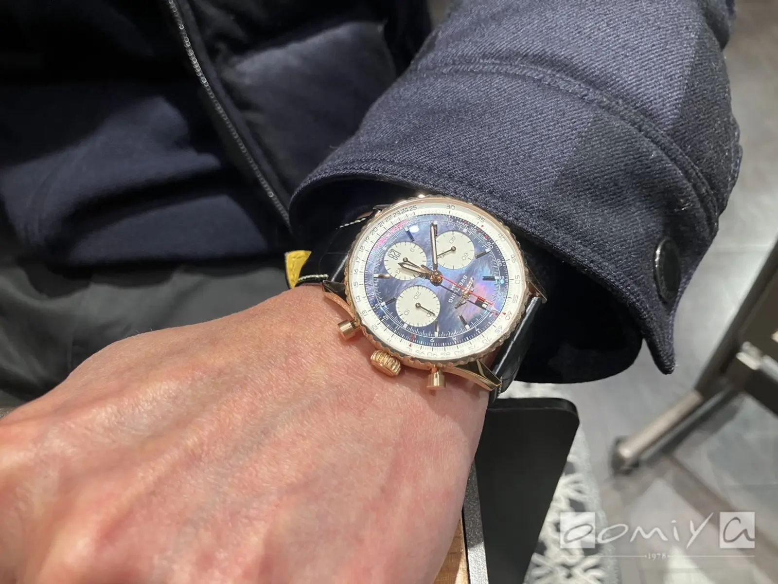 お客様の声：2025年12月28日M.O様 ブライトリング | ブライトリング ブティック 京都