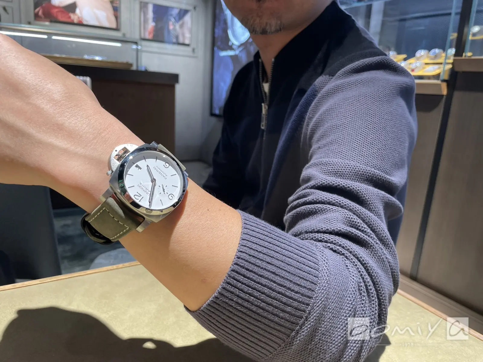 お客様の声：2024年01月18日Mご夫妻 様 パネライ | オフィチーネ パネライ大阪心斎橋ブティック